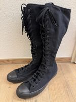 Schwarz Mono Converse XX-Hi Gr.48 Kniehoch NEU SELTEN