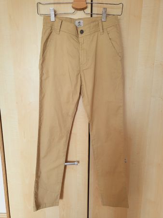 Timberland Chino slim Fit Trousers, Size 12, in Beige.