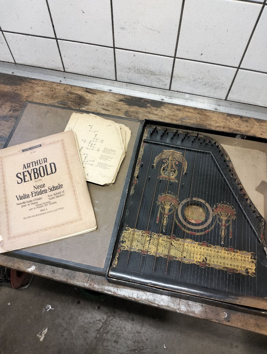 Musikinstrumente: Zither – Defekt aus Egg (Flawil) von motoguzzi63
