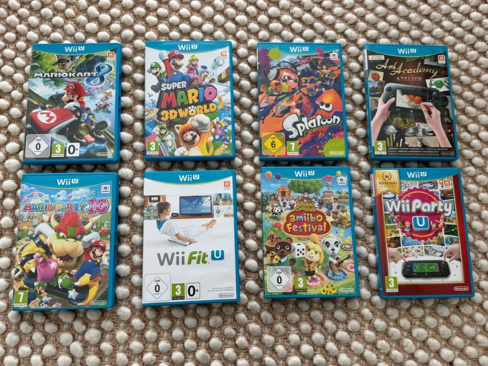 Wii U Spielesammlung 8 Spiele Neuwertig Kaufen auf Ricardo