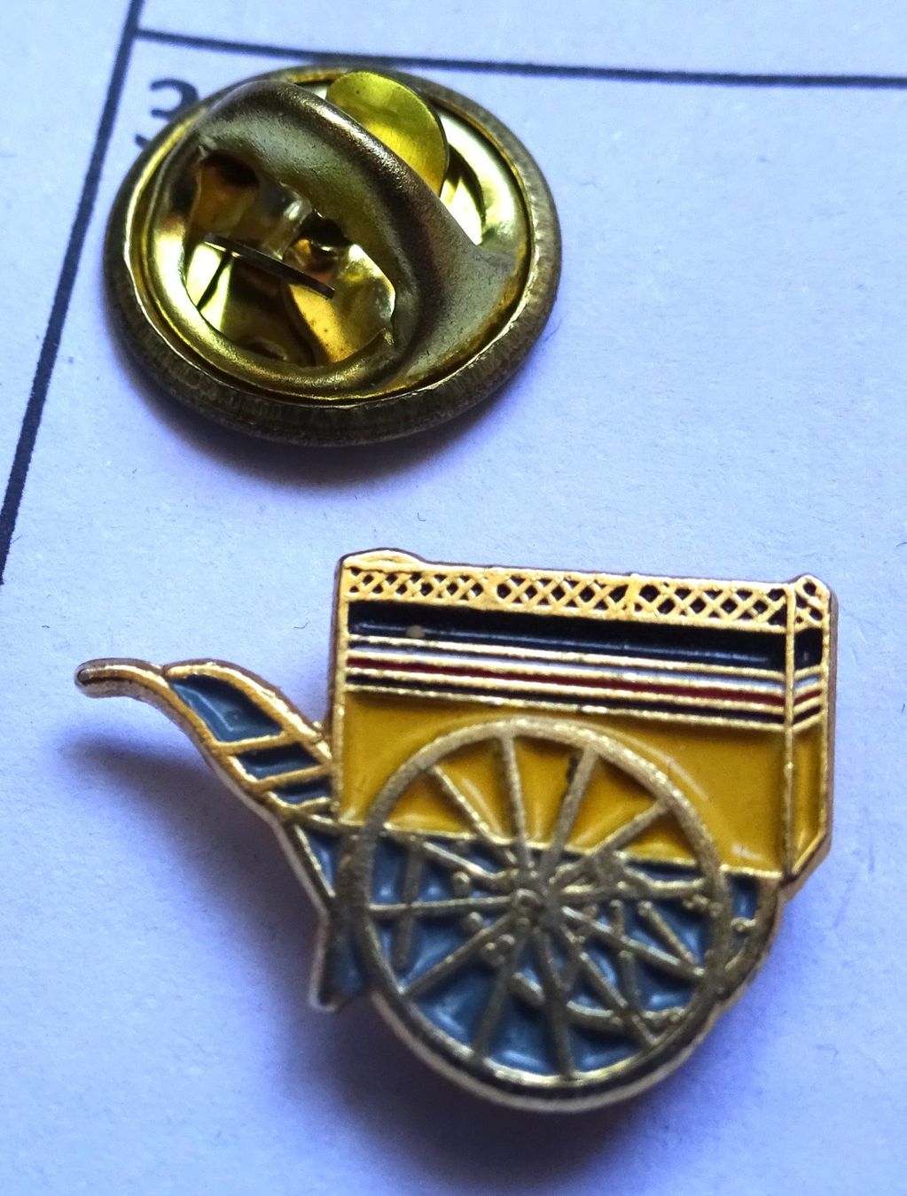 Plaketten & Abzeichen: Pin POST Handkarren – Gebraucht aus Utzenstorf von BUtter81