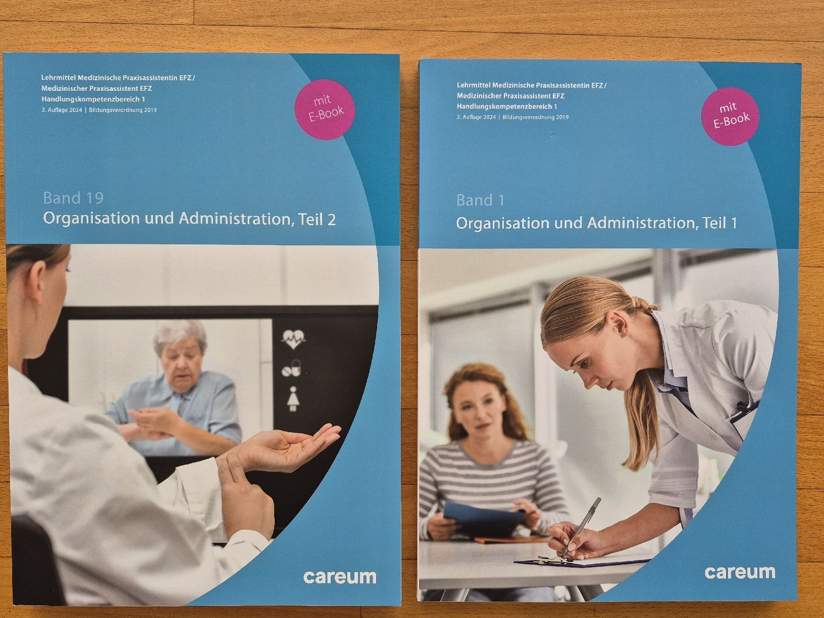 Bücher: Lernmittel MPA, Organisation und Administration. Teil 1+ 2 – Neu und originalverpackt aus Wädenswil von Orso31