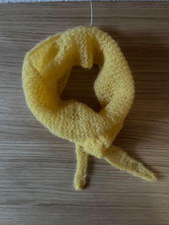 Tiny Scarf, Zitronengelb
