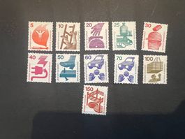 1971 BRD Nr.402-411 Dauerserie postfrisch (5889)