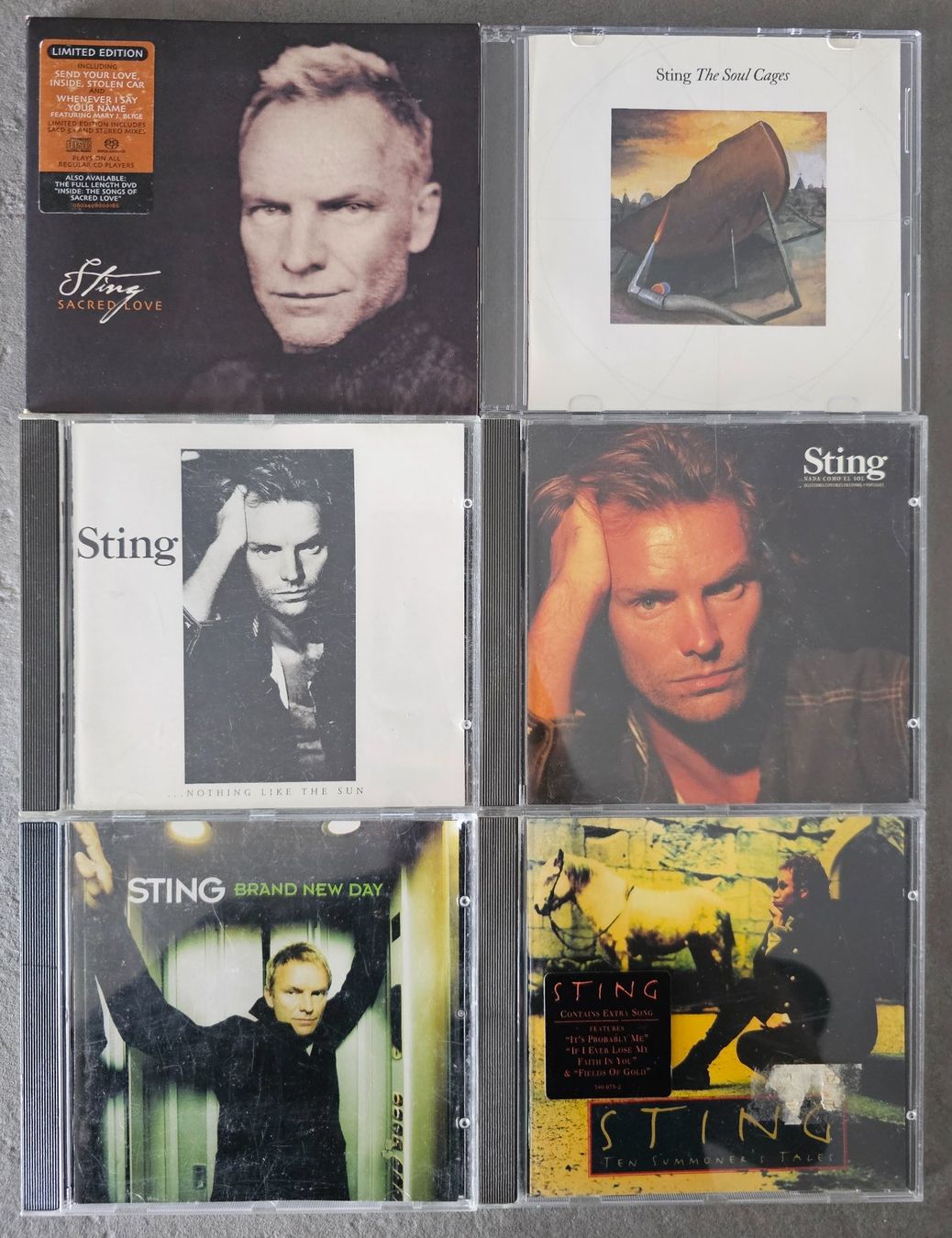 CD: Sting CD's – Usato da Unterkulm venduto da Chaplyn2018