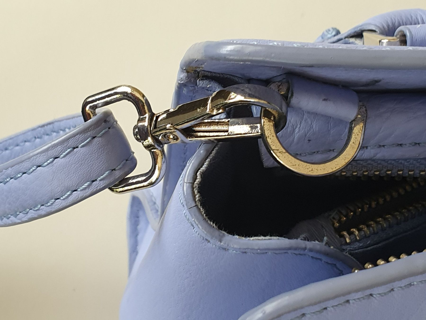 Taschen für Damen: Neue echt Leder-Handtasche hell-violett, nie gebraucht – Neu (gemäss Beschreibung) aus Zürich von sunflower89 6