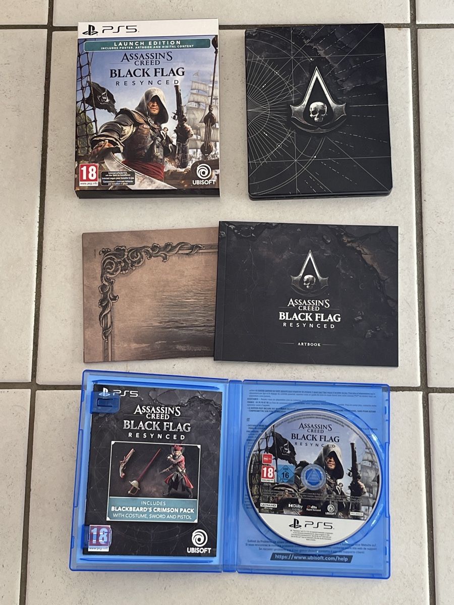 Giochi: PS5 Assassin's Creed Black Flag Launch Edition Artbook – Usato da Nunningen venduto da HTH70 2