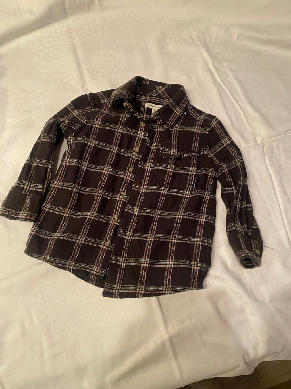 Tom Tailor Camicie, T-shirt & Polo: TomTailor langarm Knabenhemd Grösse 92/98 – Usato da Allenwinden venduto da Obalu 2