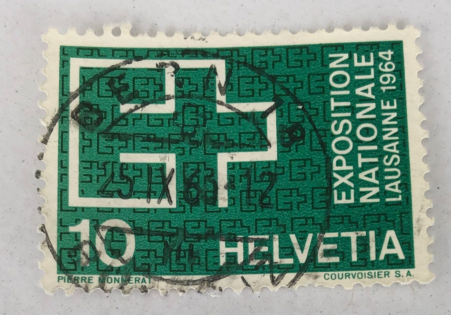 Tutti i francobolli: Nr. 402 GESTEMPELT Bern 1964    – Usato da Aarau venduto da Billa007