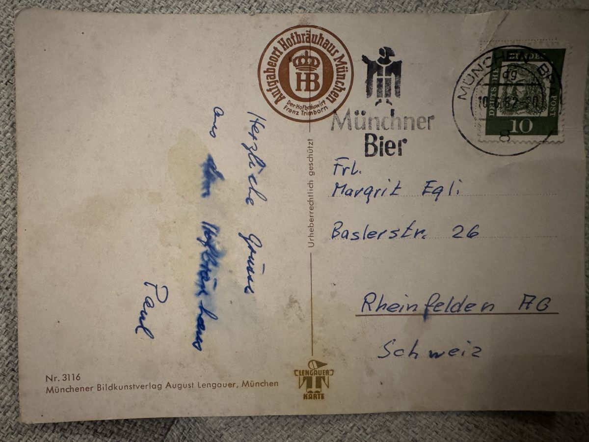 Ansichtskarten: Vintage Luftpostbrief Jordanien 1962 + 2 Ansichtskarten  – Gebraucht aus Flaach von mar_97g8 4
