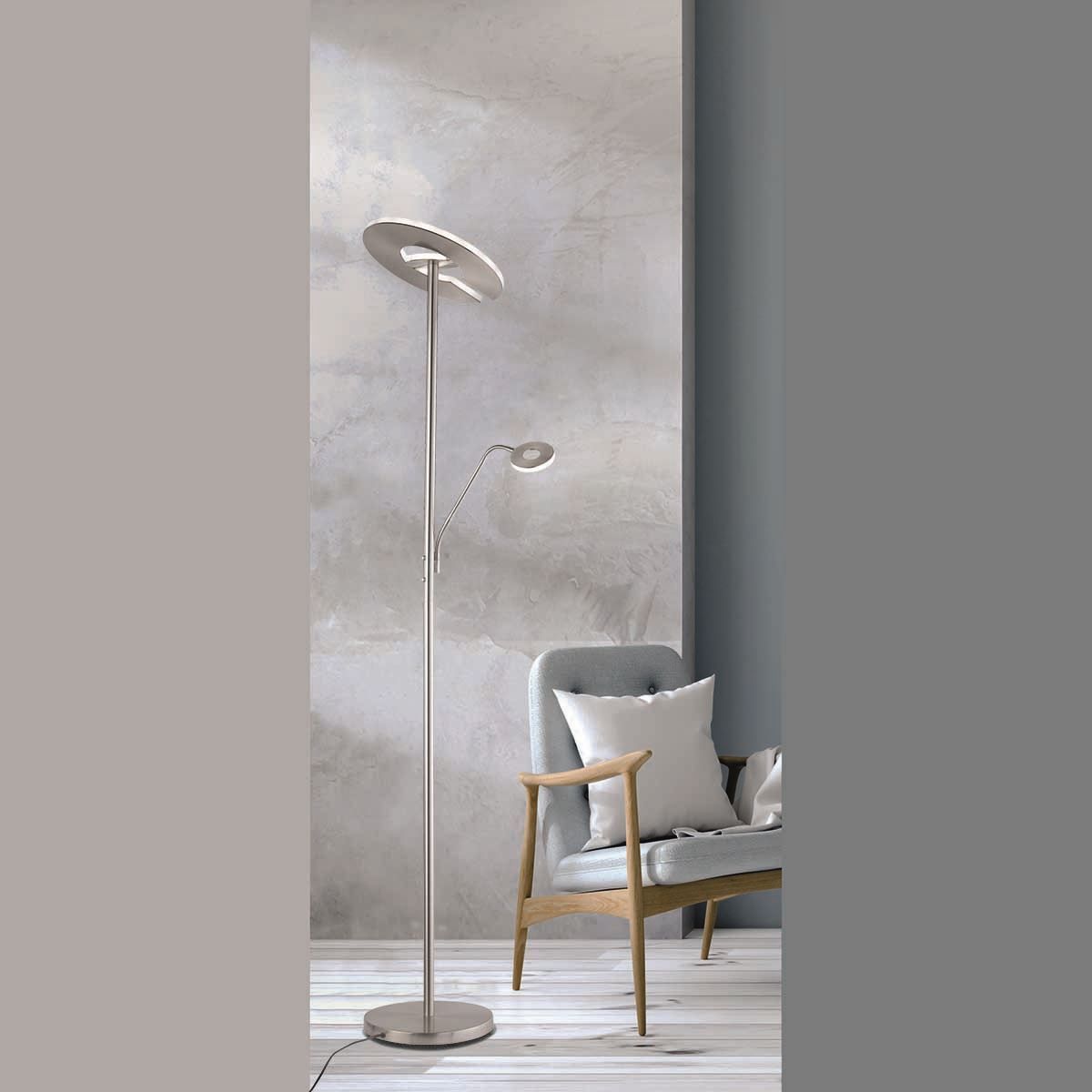 Lampade: LED Stehleuchte, Dimmer, 180 cm Höhe – Nuovo (secondo la descrizione) da Kreuzlingen venduto da Smart-Light 2