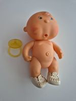 Vintage Baby Puppe mit Schnuller
