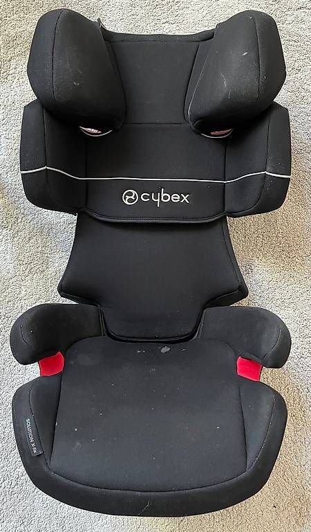 Sièges auto: Cybex - Kindersitz Solution X-Fix - Pure Black – D'occasion à Bottmingen par bun_97h7 2