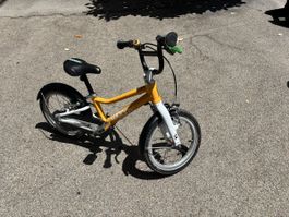 Kinder Velo Woom 2 gelb