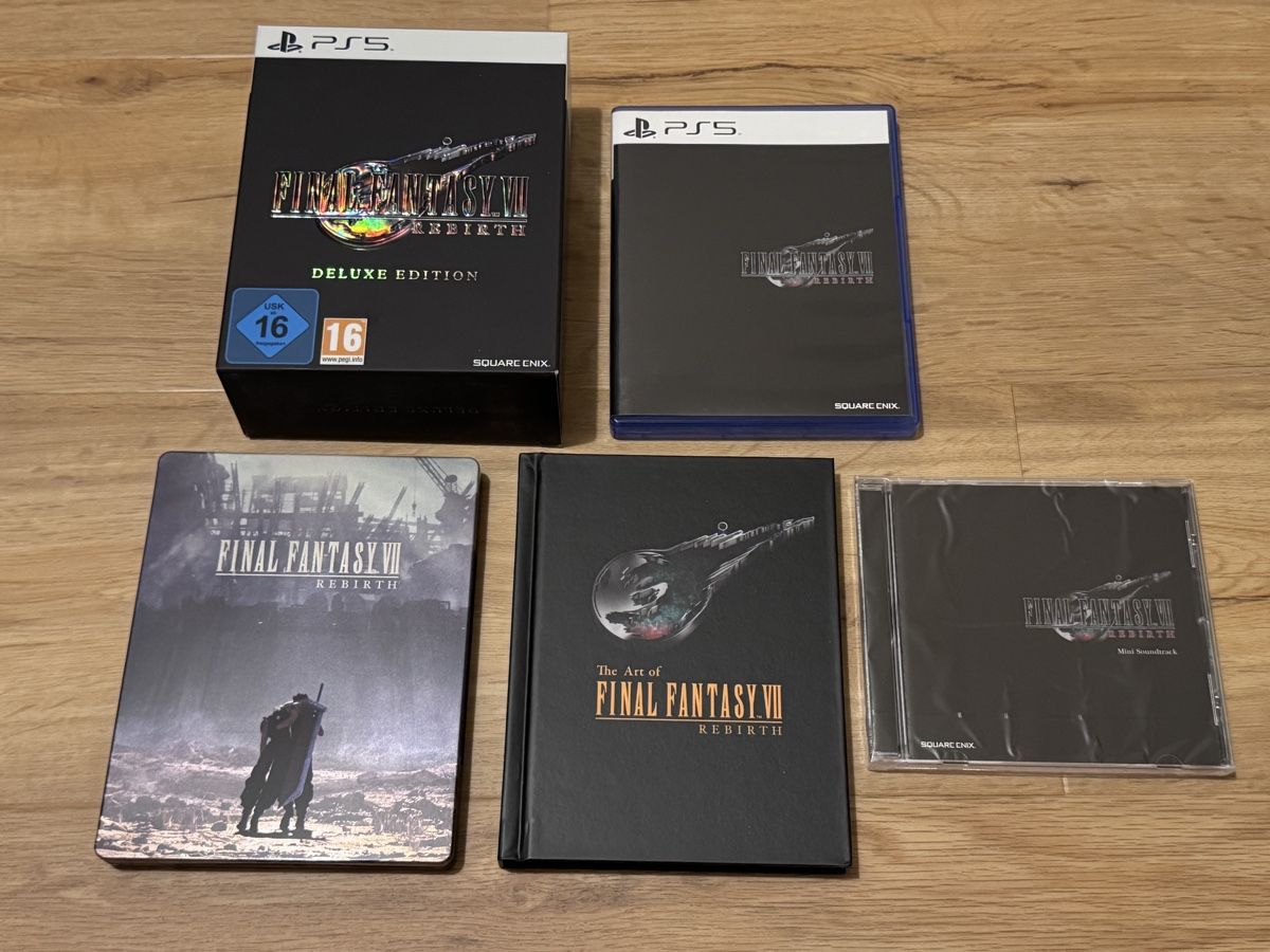 Spiele: Final Fantasy VII Rebirth Deluxe PS5  – Gebraucht aus Zug von mrsru 1