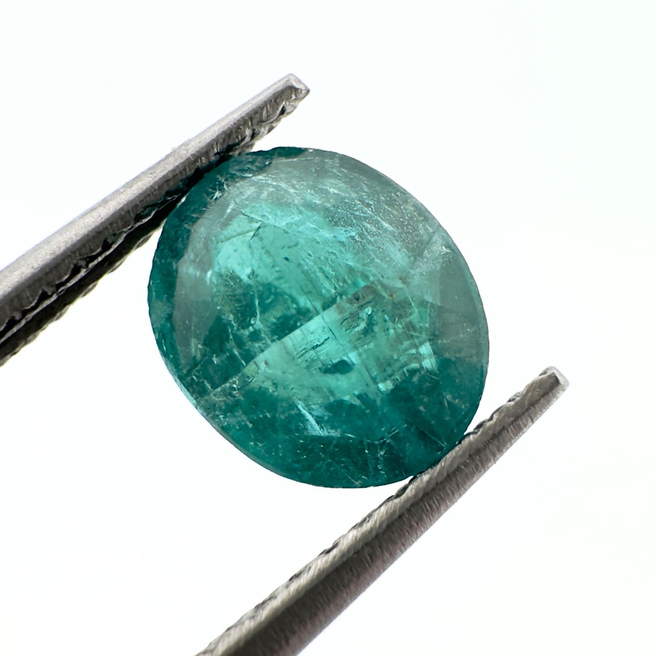 Pietre preziose: Natural Emerald - 7 x 6 mm - 1.44 ct – Nuovo (secondo la descrizione) da Zürich venduto da Yoohooz
