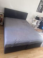 Boxspringbett mit Matratze, 180 x 210 cm