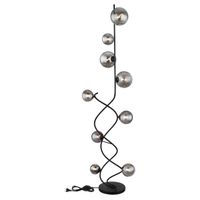 LED Stehleuchte, Glas, 162 cm Höhe