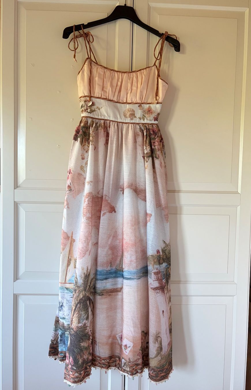 Vestiti: Summer Linen Blend Midi Dress – Nuovo (secondo la descrizione) da St.Josefen venduto da lop_lh8d 1