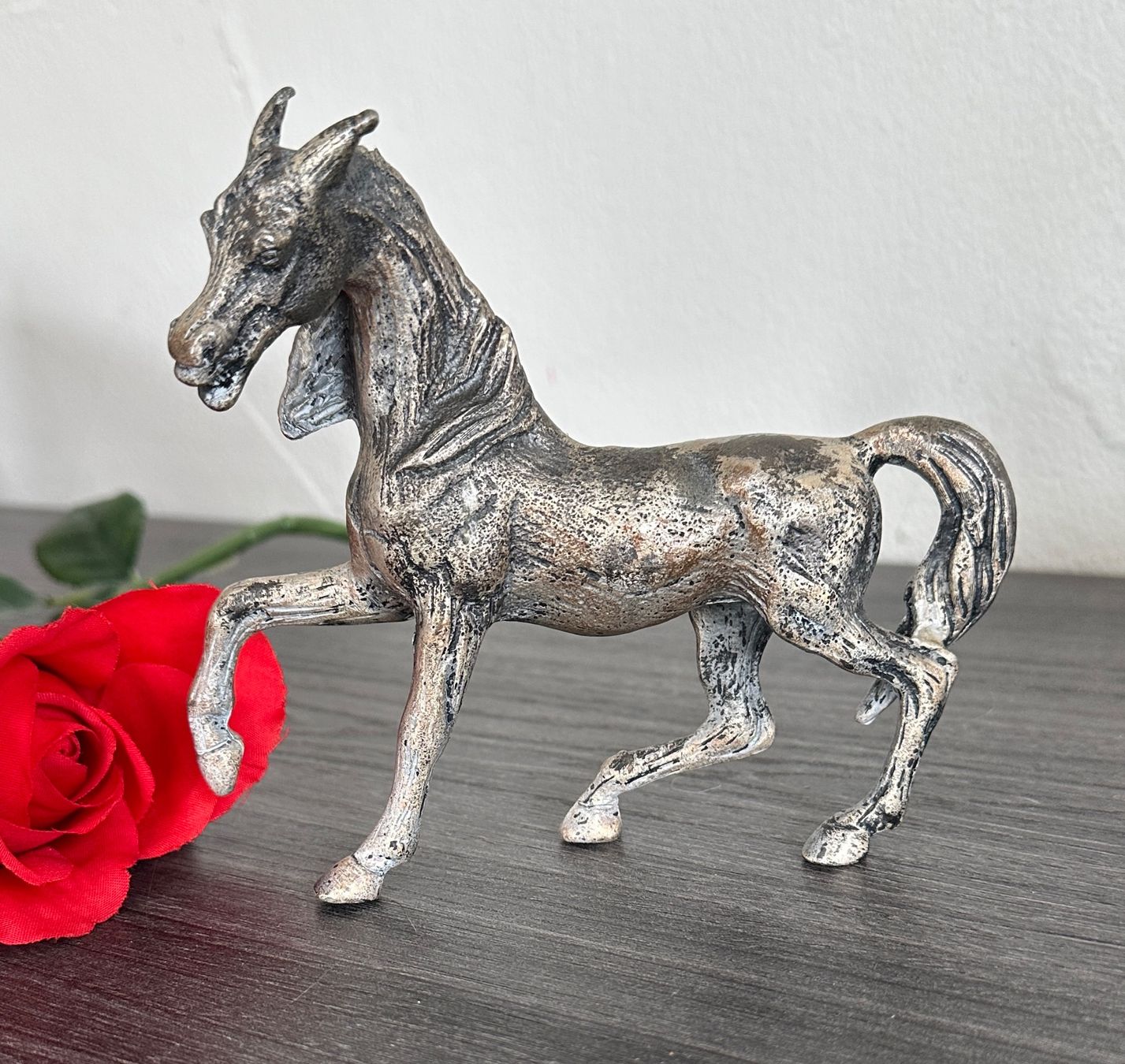 Statuette: Metallpferd Pferd 796 Gramm – Usato da Zürich venduto da brazerola 1