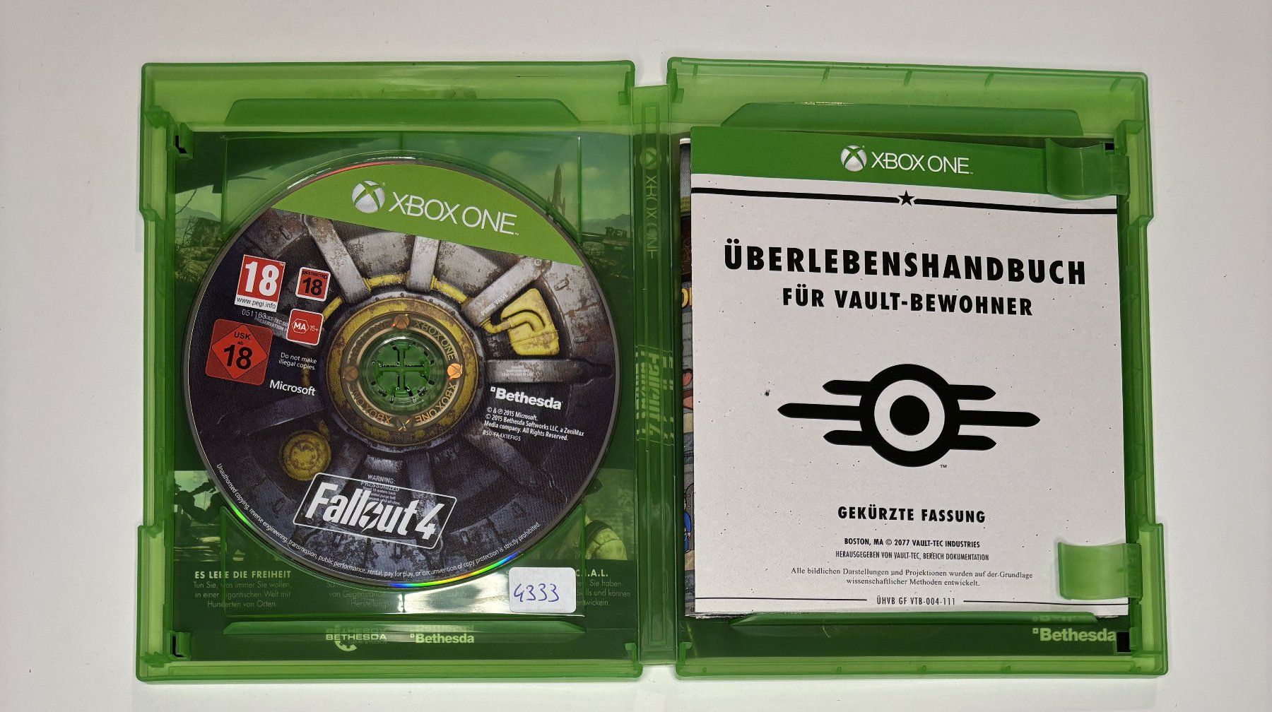 Spiele: XBOX One - Fallout 4 – Gebraucht aus Allschwil von Bullach 1