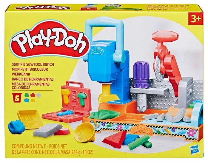 Play-Doh Spielzeuge: Play-Doh Werkbank 5 Dosen Knete – Neu und originalverpackt aus Oensingen von Liquidations-Shop