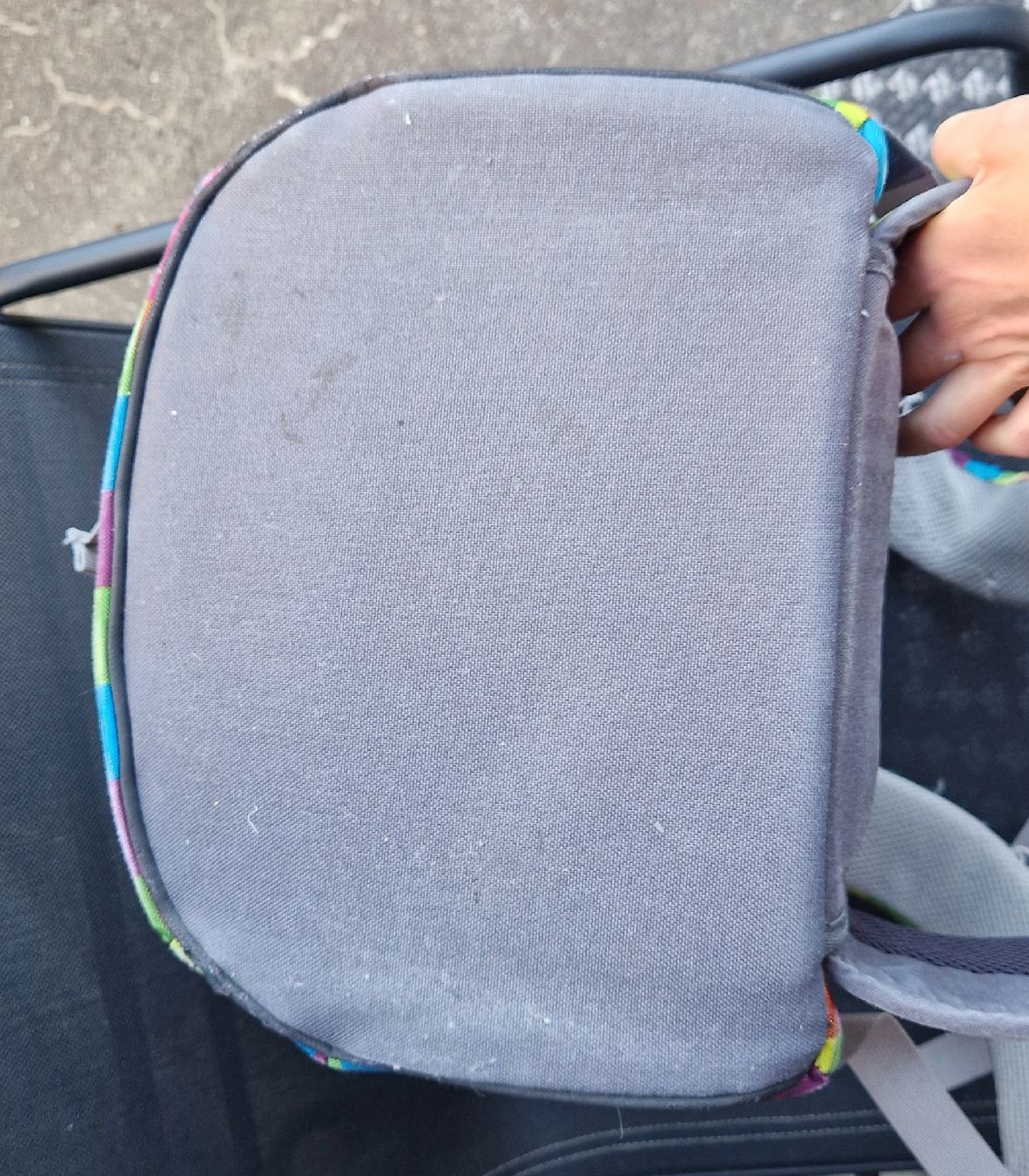 Satch Borse & Zaini: Satch Schulrucksack buntes Karomuster – Usato da Klosters Dorf venduto da sel_p9wx 6