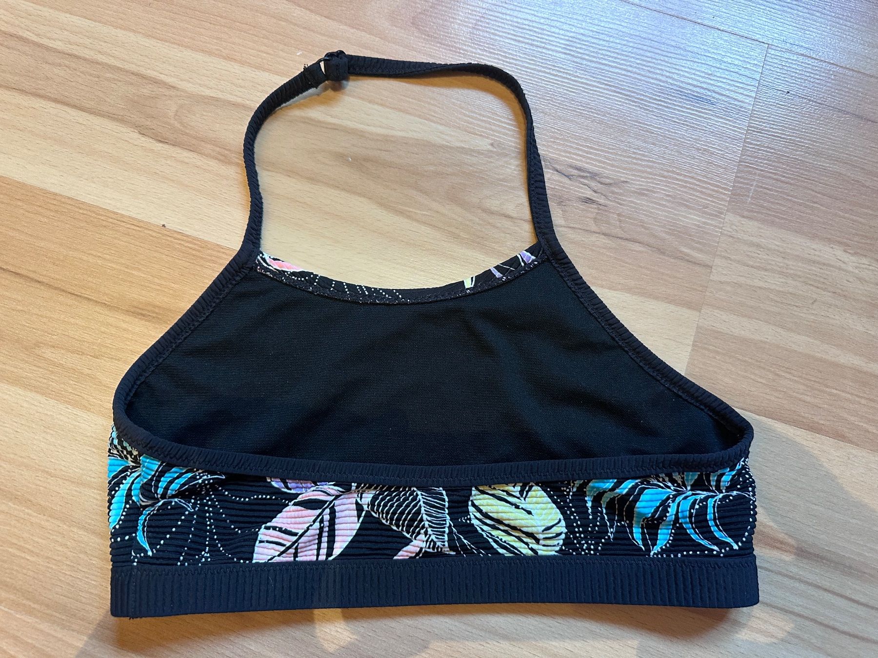 Costumi da bagno & Bikini: Bikini Set Grösse 152 violett/schwarz mit Struktur – Usato da Hausen AG venduto da dege02 2