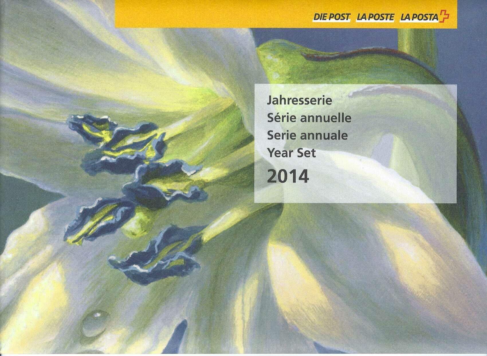Tutti i francobolli: Schweizer Briefmarken Jahresset 2014 gestempelt – Usato da Diegten venduto da Pdiego