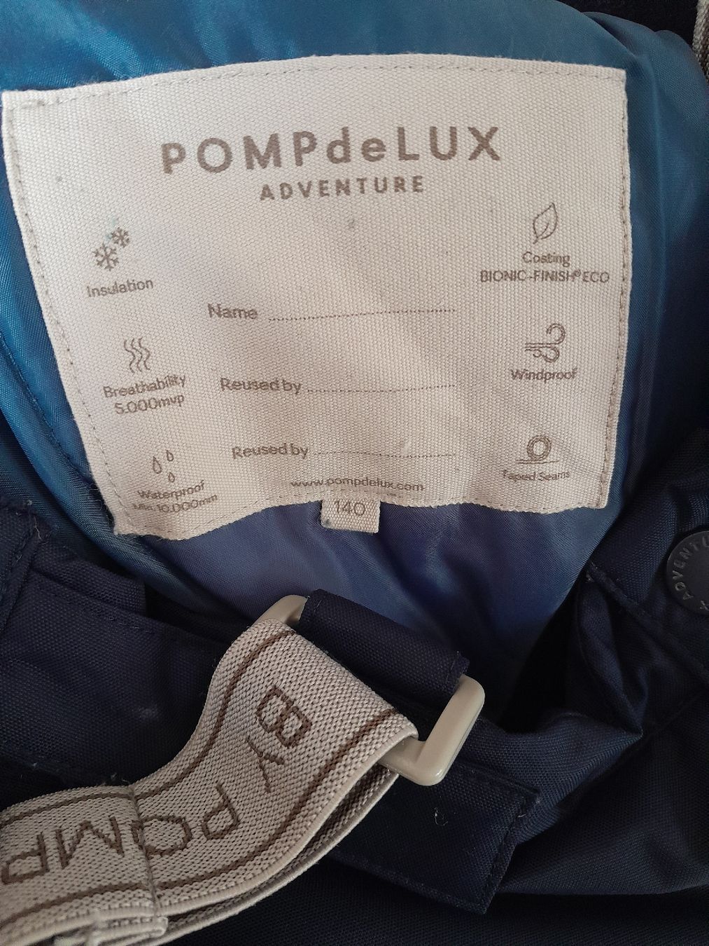 Pomp de Lux Pantaloni: Pomp de Lux Skihose Gr.140 – Usato da steffisburg venduto da nataliaj 2