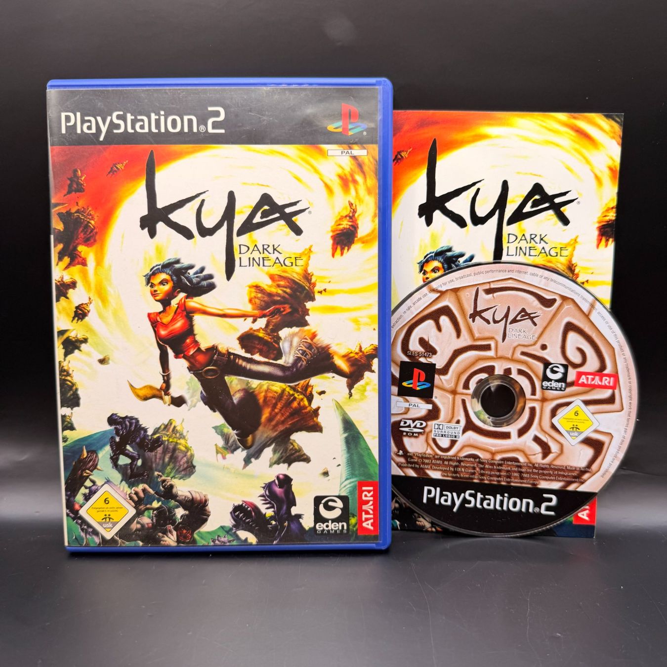 Sony Giochi: PlayStation 2 Kya Dark Lineage – Usato da Düdingen venduto da Nerdworld