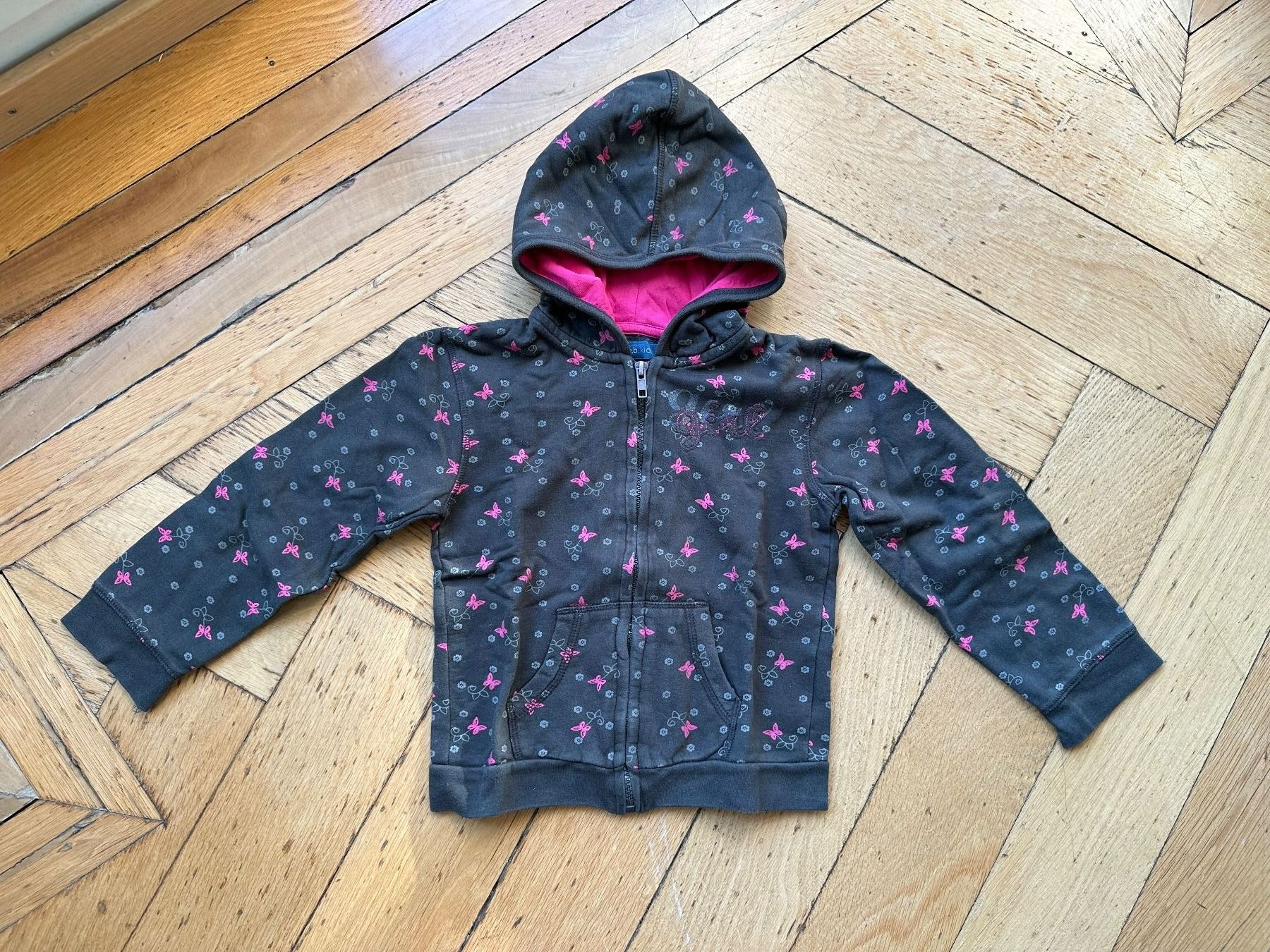 Jacken & Mäntel: Mädchen Sweatjacke von e.b. kids Grösse 122 – Gebraucht aus Zuerich von Tozde