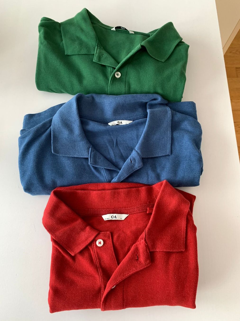 Magliette Polo: Herren Poloshirts 3x L – Usato da Hochfelden venduto da rub_rnw5
