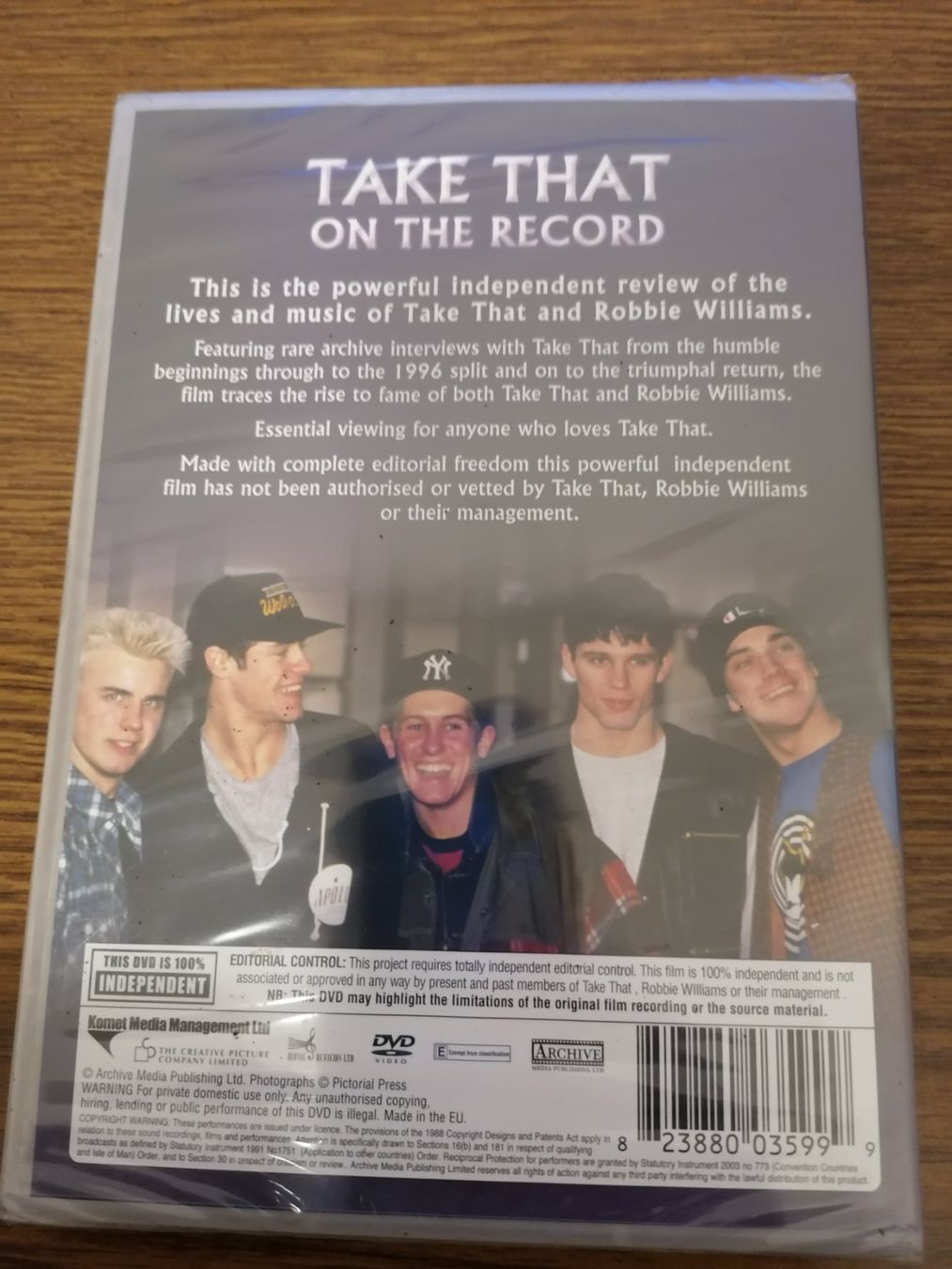 Tutti i DVDs: Take That DVD – Nuovo e nell'imballaggio originale da Geroldswil venduto da Dirici 1