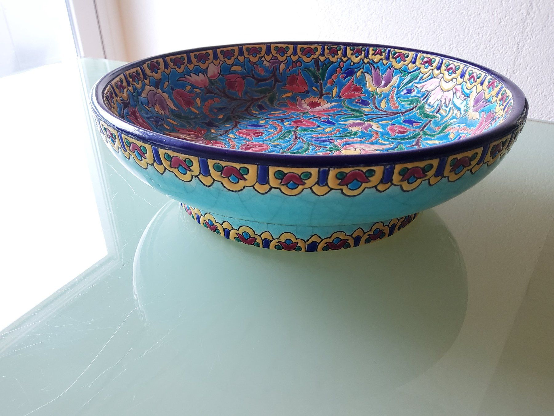 Piatti di portata: Ancienne coupe Emaux de Longwy  – Usato da Malleray venduto da Broc-Mo 4