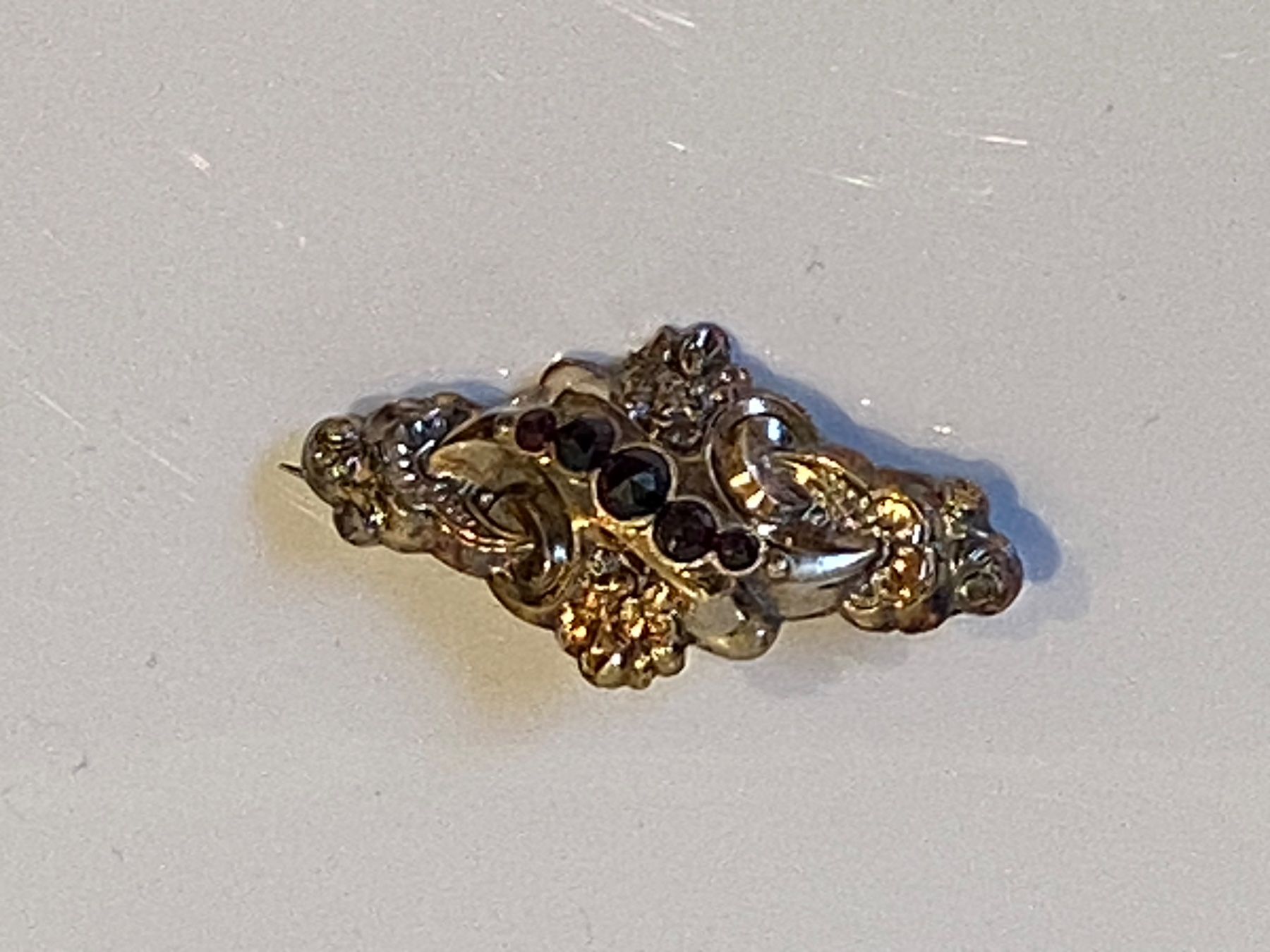 Spille & Fermagli: Brosche Bidermeier Gold Granat – Usato da Liestal venduto da marieugenia 4