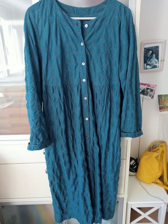 Kleid Petrol von Gudrun Sjöden L- Neuwertig!