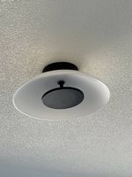 Plafonnier LED noir et blanc commande spéciale