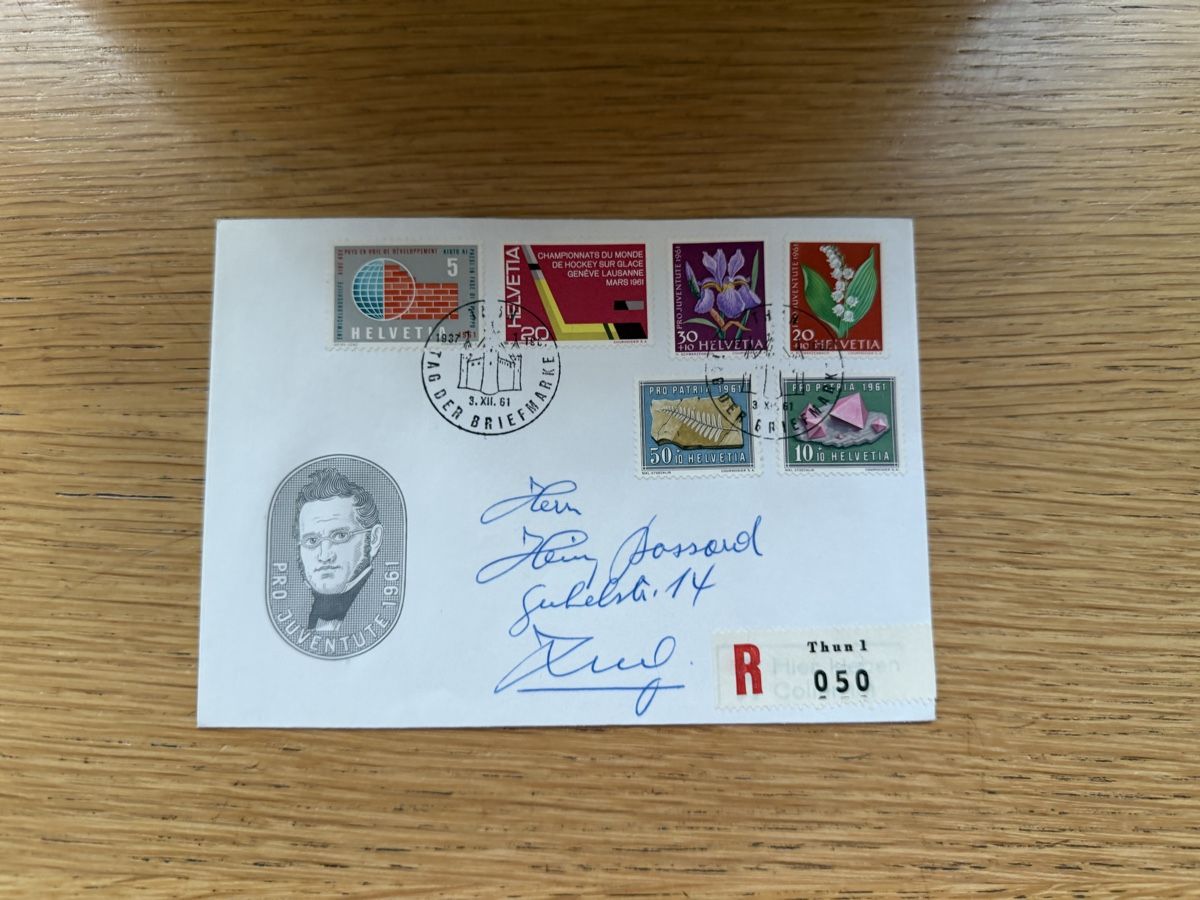 Tutti i francobolli: 5 Tag der Briefmarken Schweiz – Usato da Murgenthal venduto da Tina_4055 8