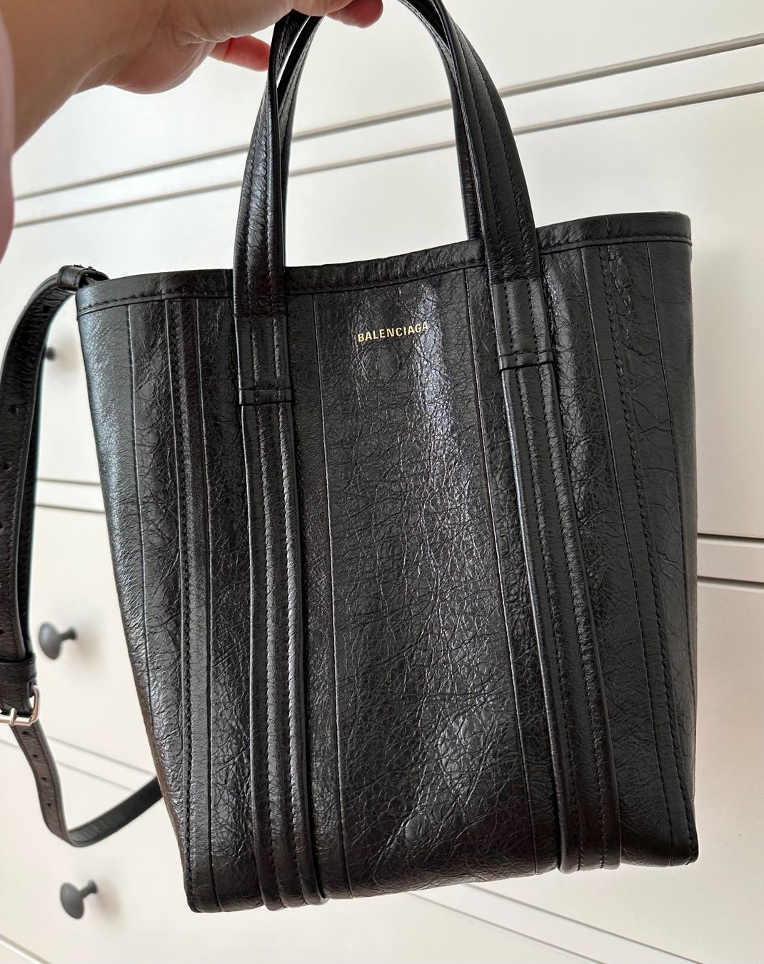 Balenciaga Borse da donna: Balenciaga barbes small tote – Usato da Zollikofen venduto da Bagsandproms 5