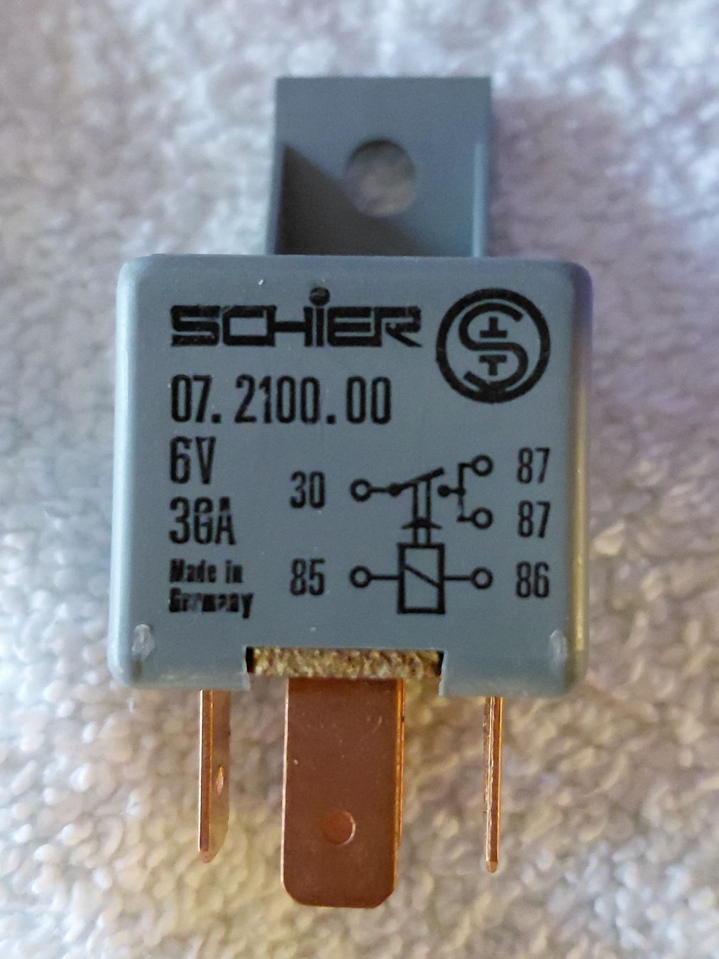 Toutes les pièces auto: 4 stück 6 Volt Relais – Neuf avec emballage d'origine à Bonaduz par topolino052 3