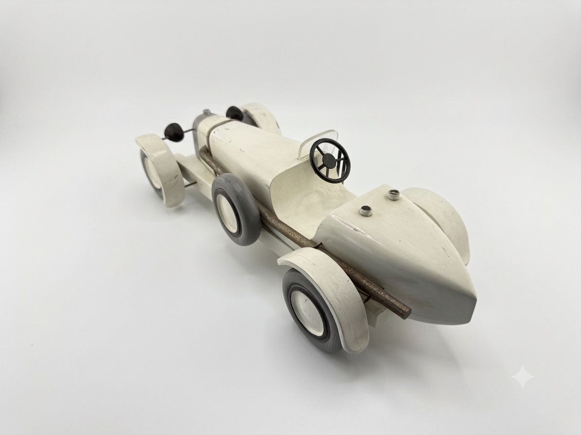 Bugatti Voitures modèles: Aroutcheff Vilac Bugatti Type 59 1934 Holzmodell – D'occasion à Zürich par Geniuss 4