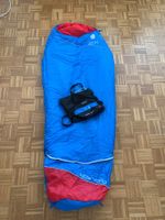 Kinder Schlafsack Vario 46N bis 160 Blau/Rot