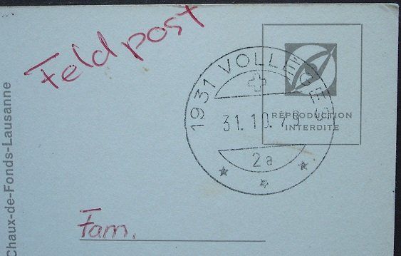 Cartoline postali: VOLLÈGES VS – Usato da Jona venduto da philajona 1