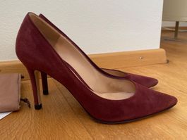 Gianvito Rossi suede pump 85 - 35 IT / 36 FR