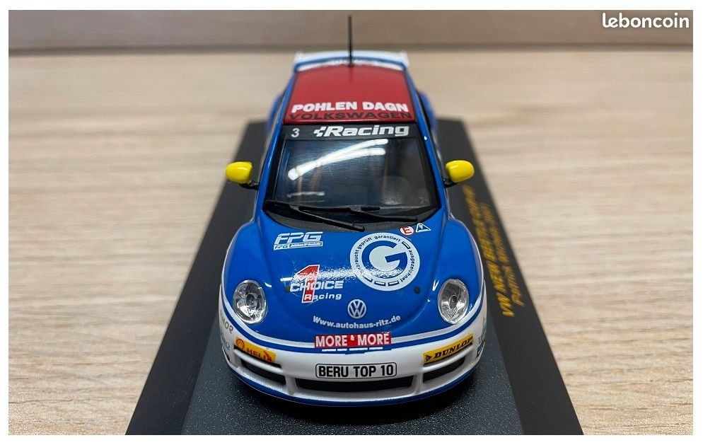 Volkswagen Modellini d'auto: VW New Beetle Cup (2001) – Nuovo e nell'imballaggio originale da Flawil venduto da Imperiosud 3