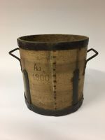 Antiker Holzkornmass/Waage, 10L, Jahrgang 1900, Rarität!