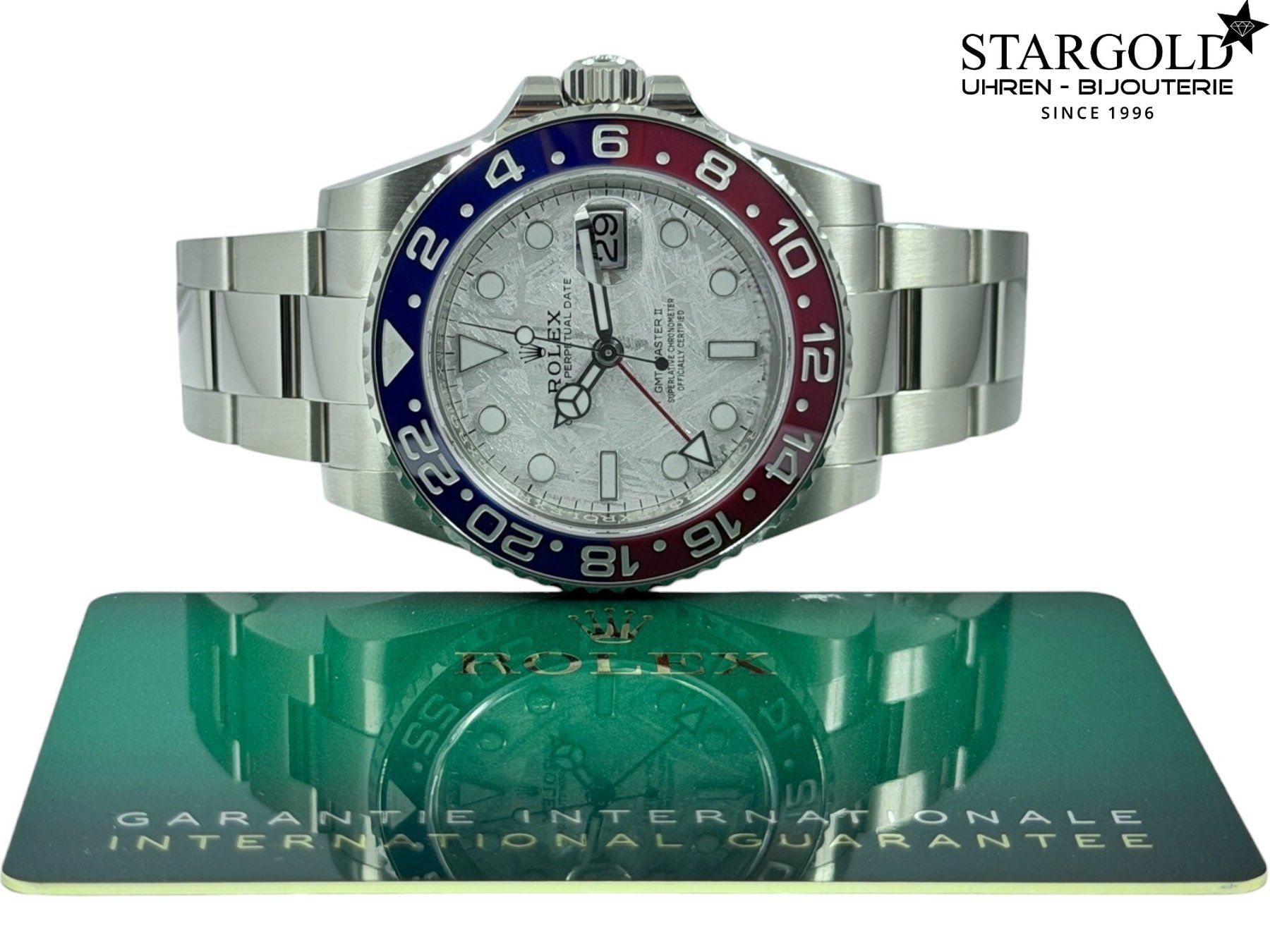 Rolex Montres: Rolex GMT-Master II "Meterorite" - 126719BLRO – Neuf (Voir description) à Zürich par Stargold-Uhren 1