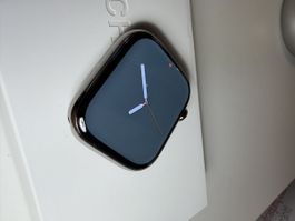 Apple Watch Series 11, GPS + Cellular, 46 mm Titan Natur