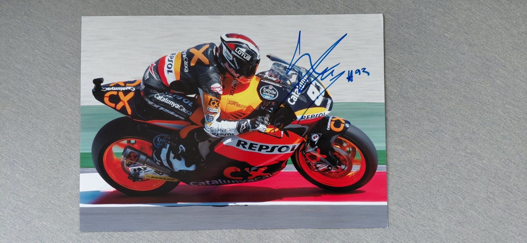 Autographes: Autogramm Marc Marquez – D'occasion à Schmerikon par Olympia04